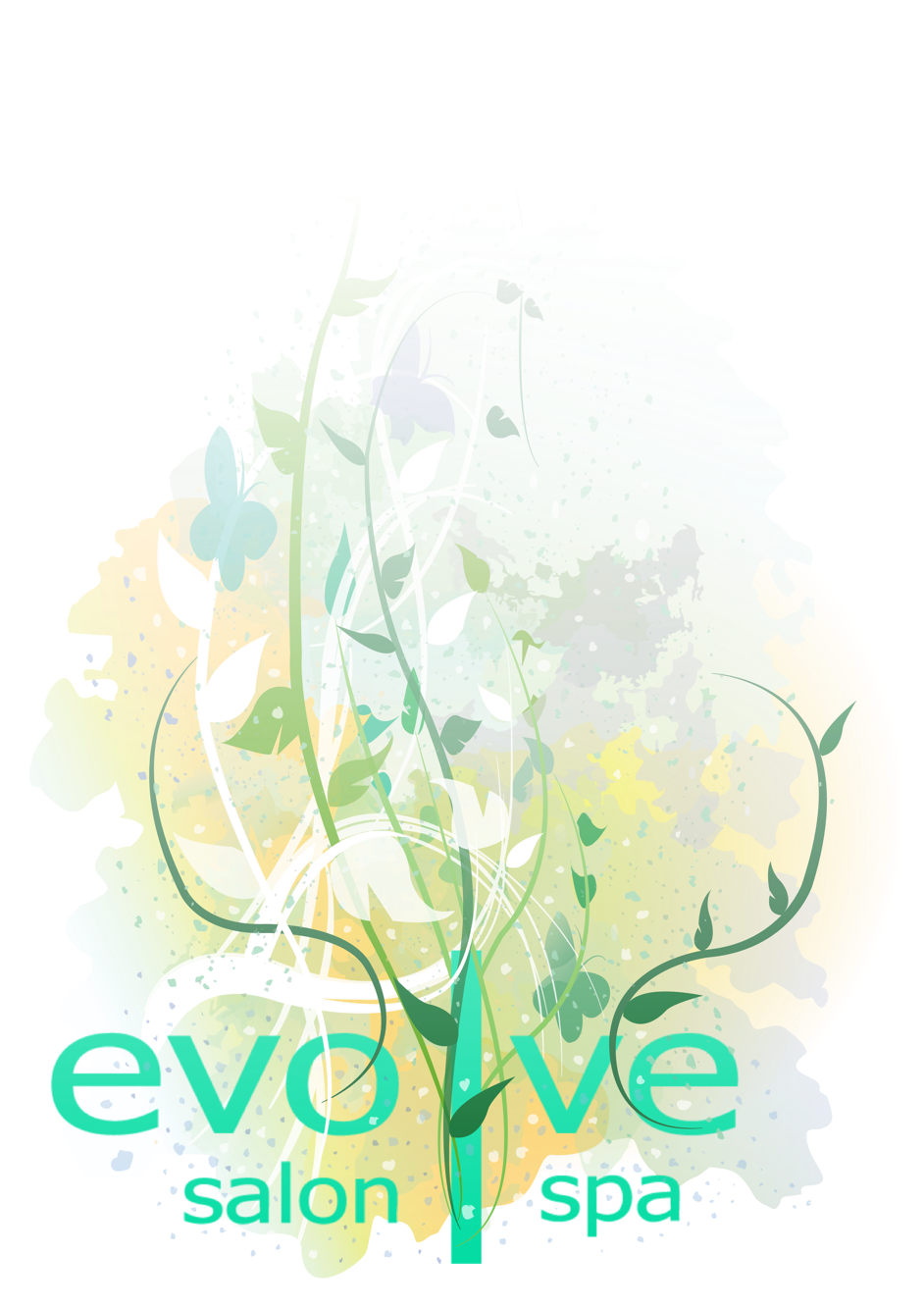 evolve logo based in watford - professional hairdressers, beauty and health salon